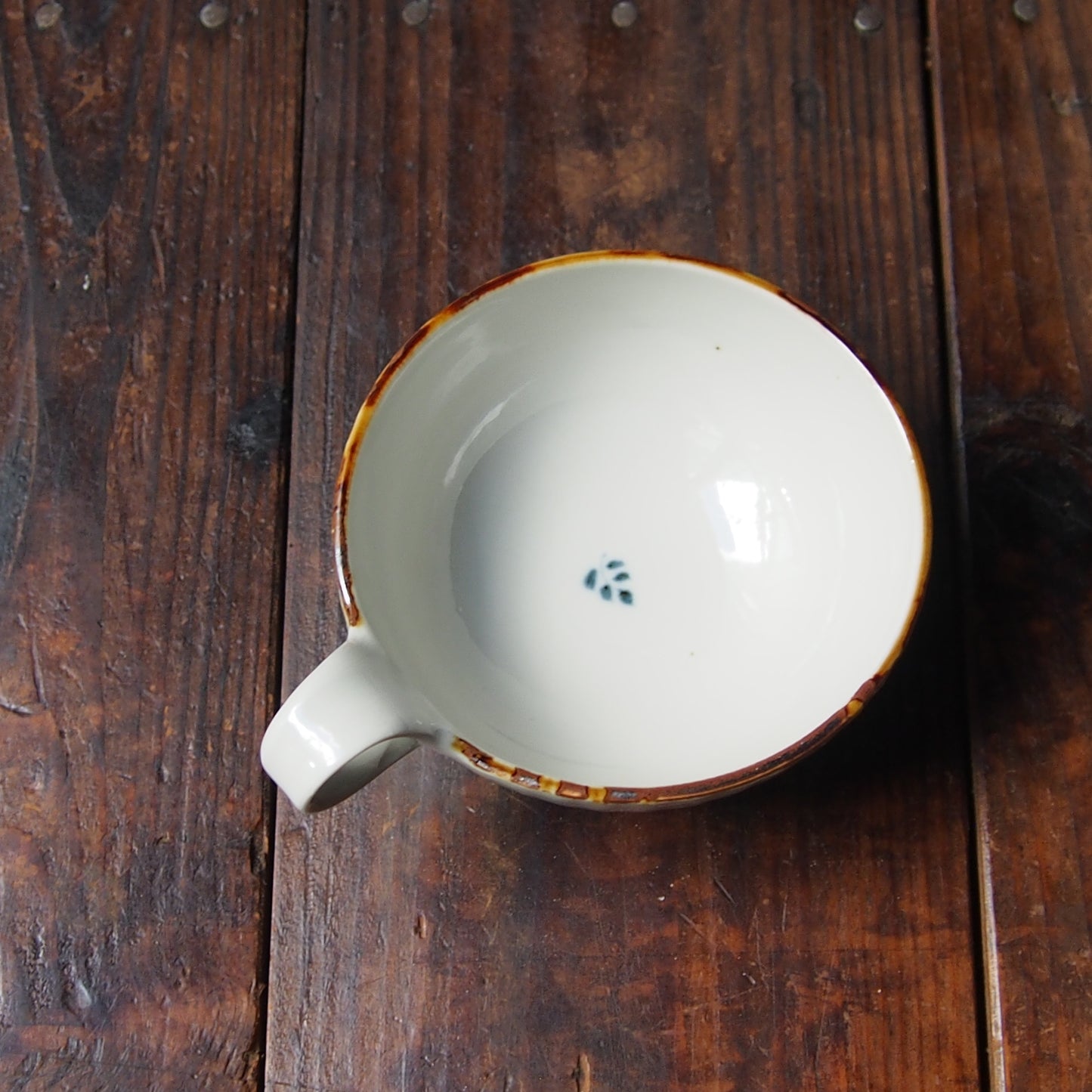 62　染付花文しのぎスープ碗　B | 志村和晃