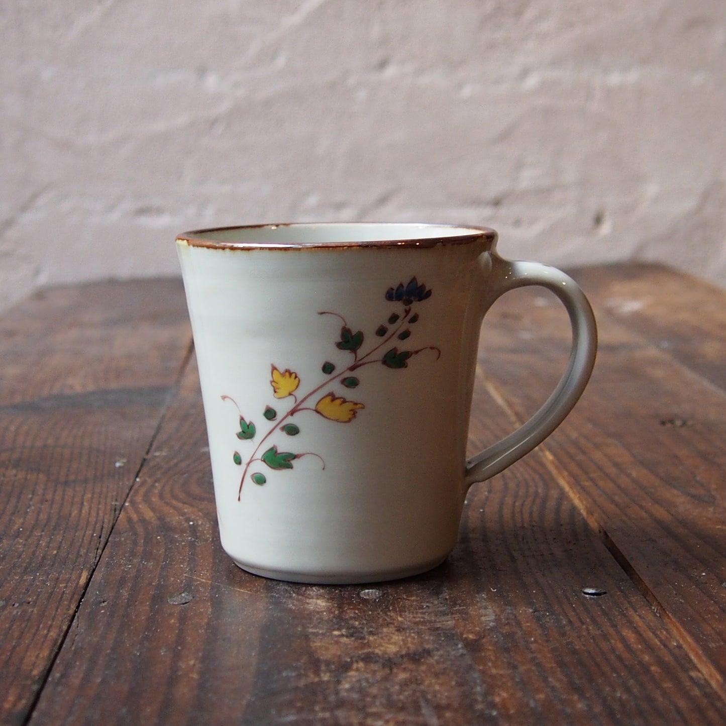 69　色絵花文マグ　大 | 志村和晃