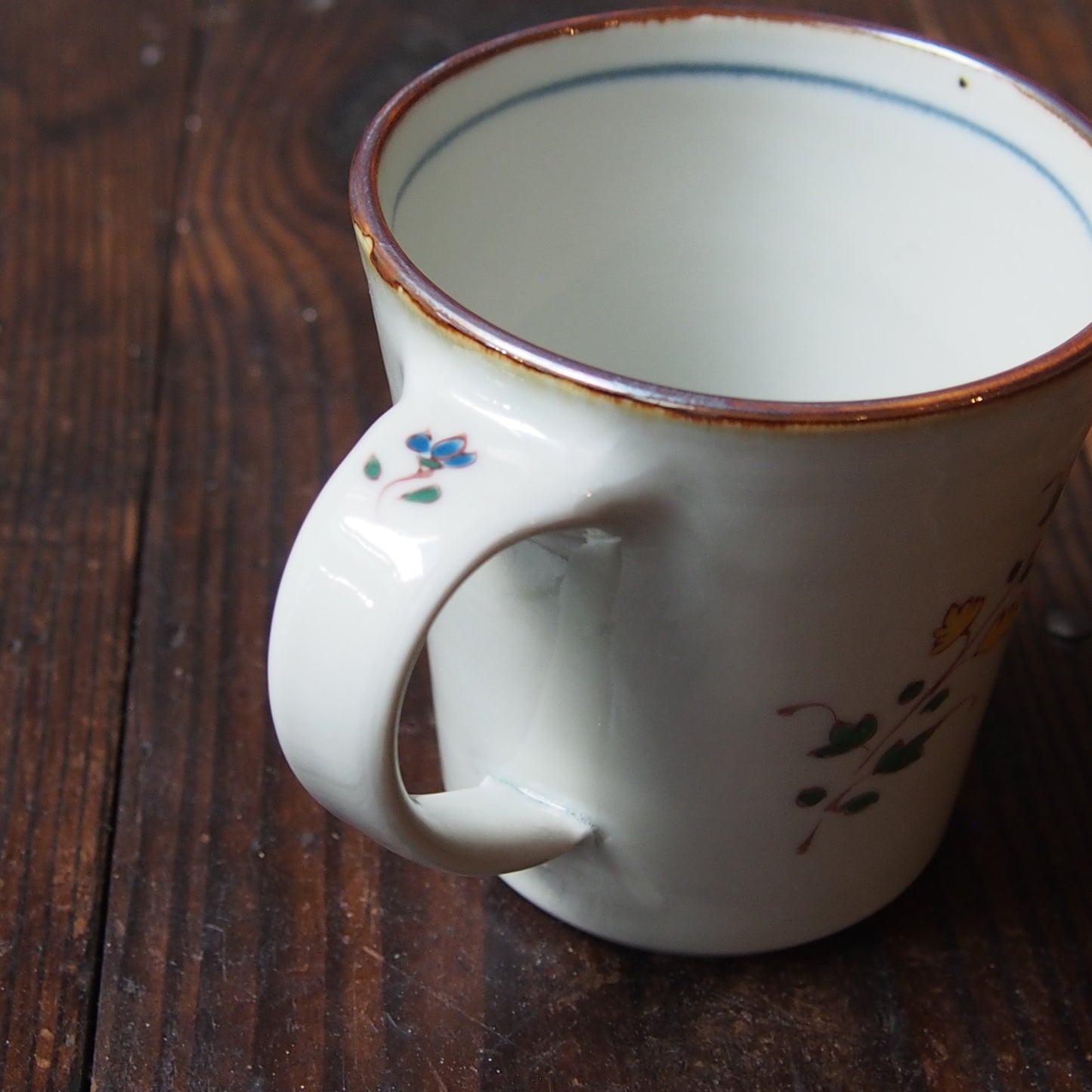 69　色絵花文マグ　大 | 志村和晃