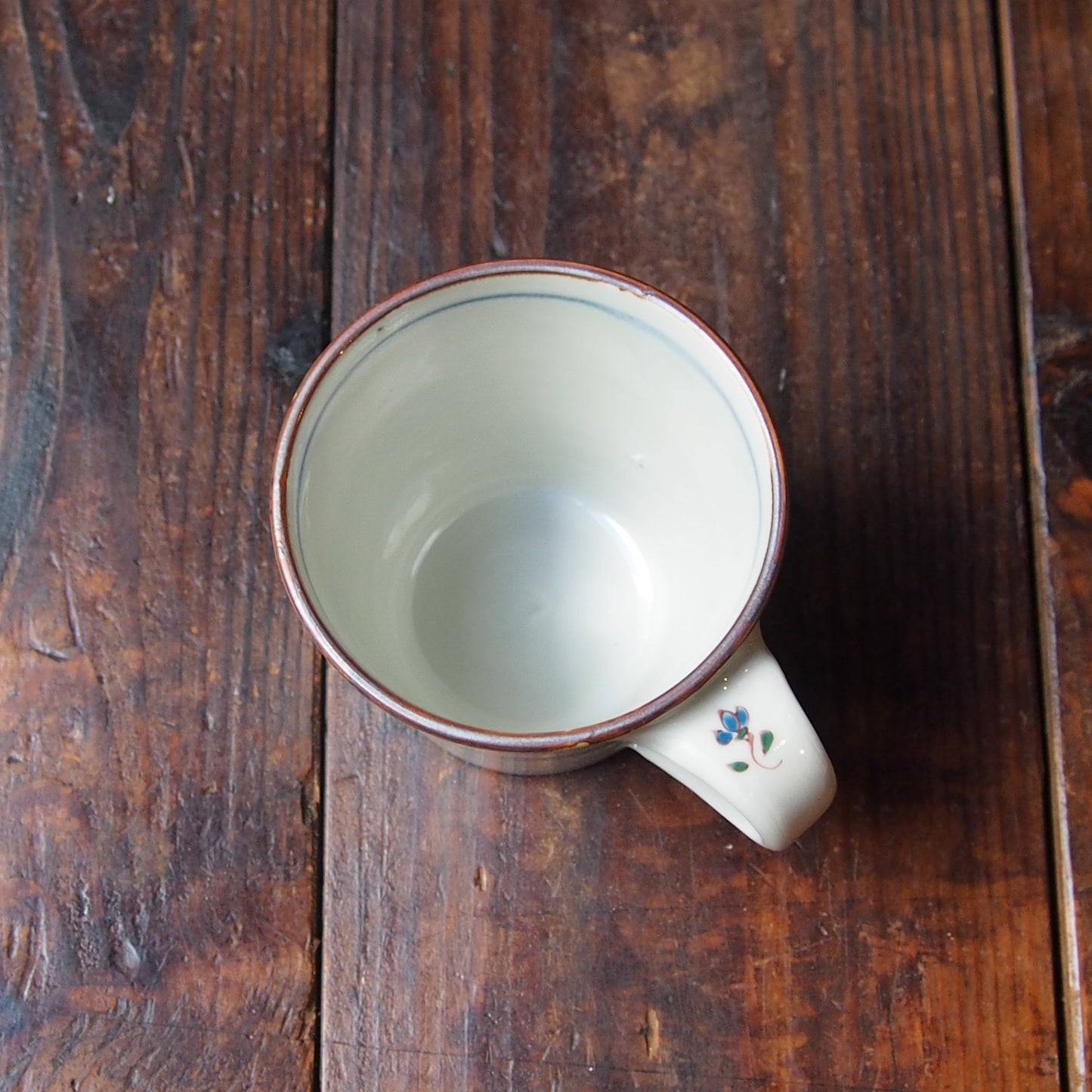 69　色絵花文マグ　大 | 志村和晃