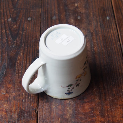 69　色絵花文マグ　大 | 志村和晃