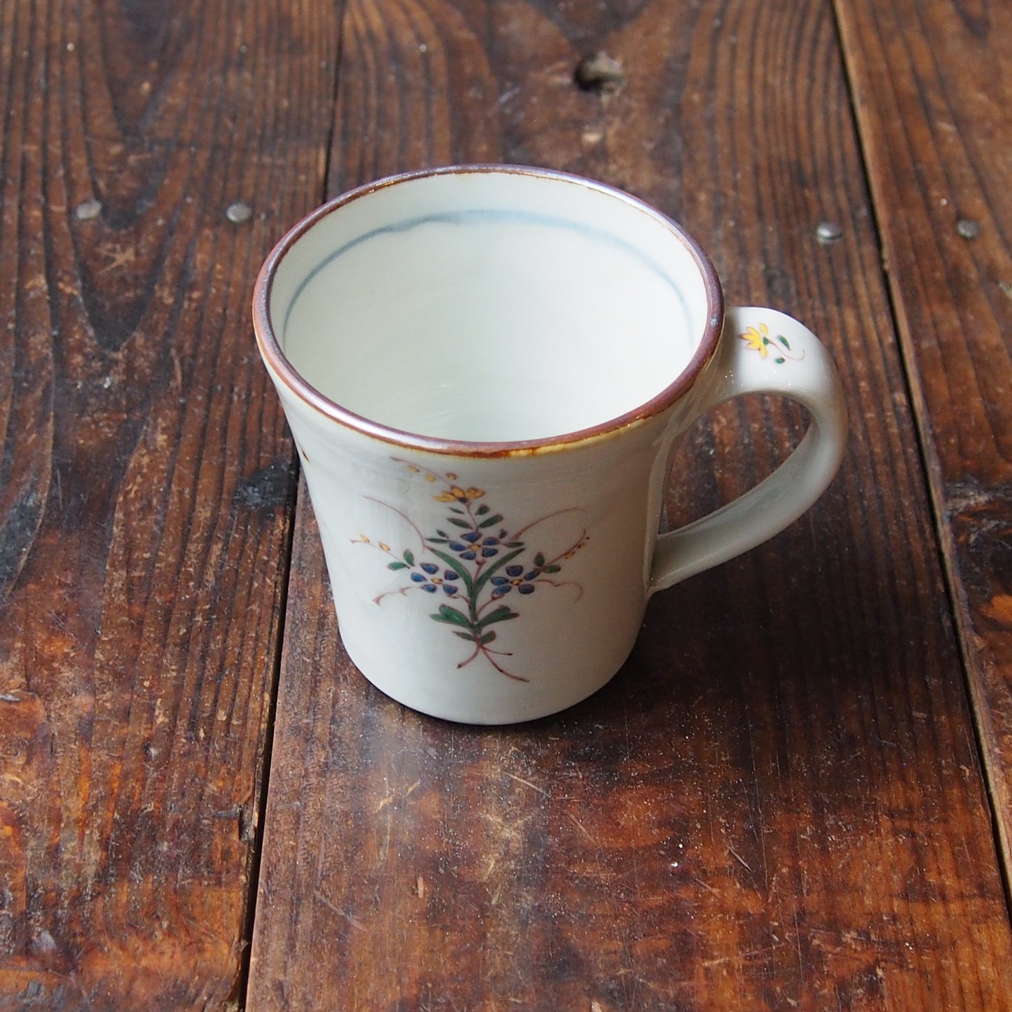 69　色絵花文マグ　大 | 志村和晃