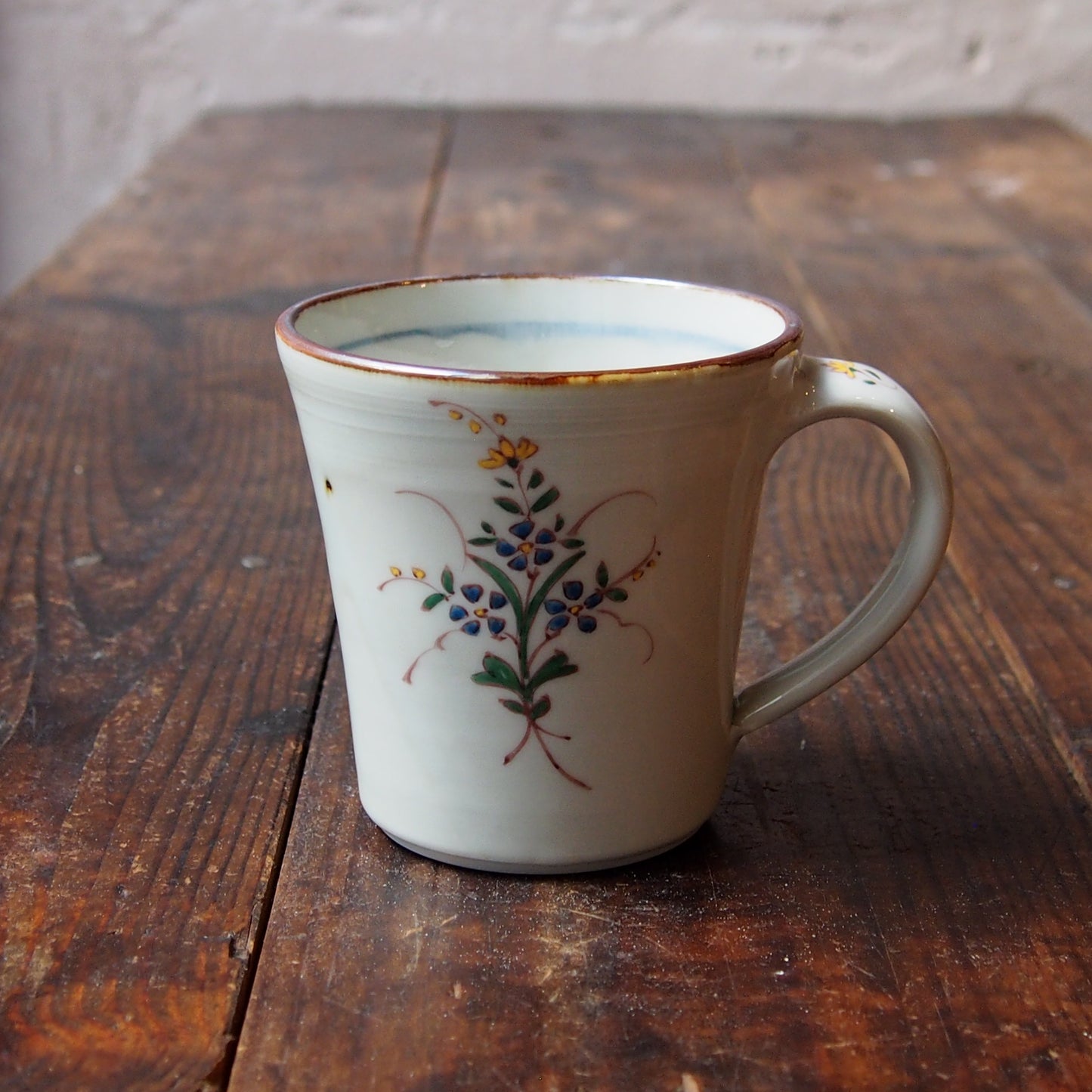 69　色絵花文マグ　大 | 志村和晃