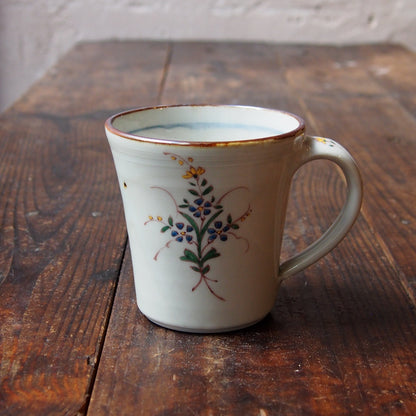 69　色絵花文マグ　大 | 志村和晃