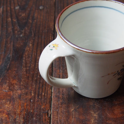 69　色絵花文マグ　大 | 志村和晃