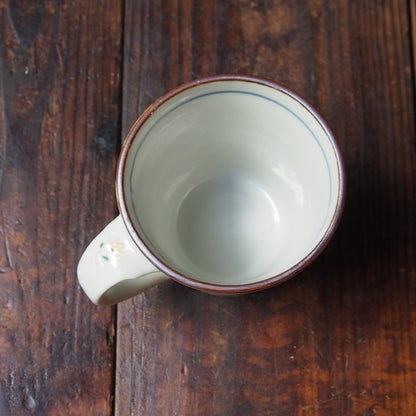 69　色絵花文マグ　大 | 志村和晃