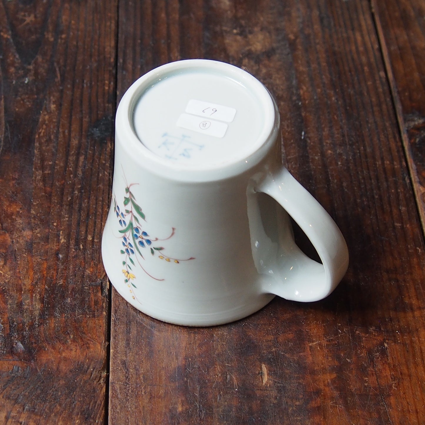 69　色絵花文マグ　大 | 志村和晃