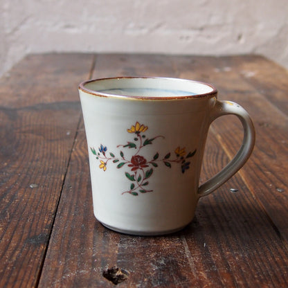 69　色絵花文マグ　大 | 志村和晃