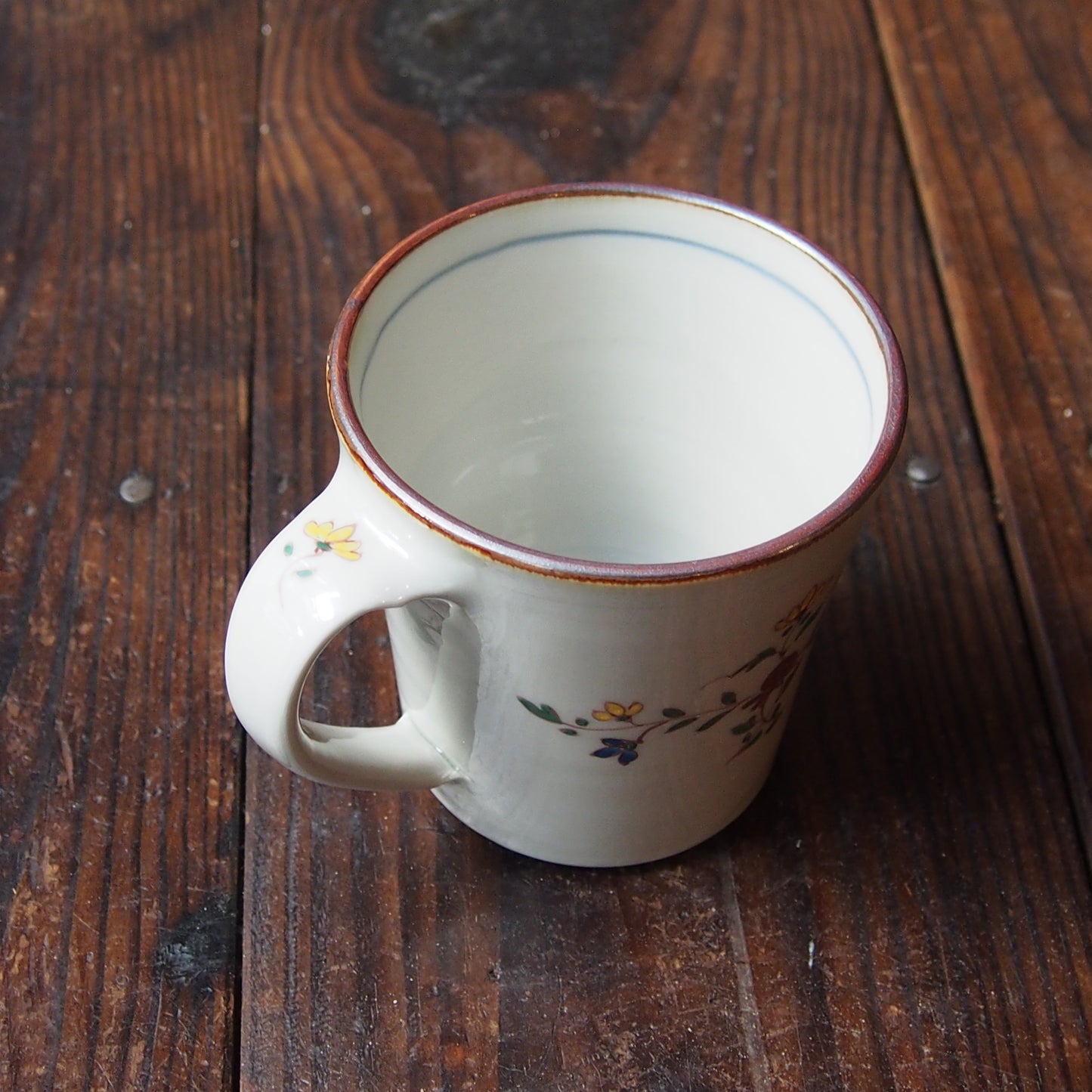 69　色絵花文マグ　大 | 志村和晃