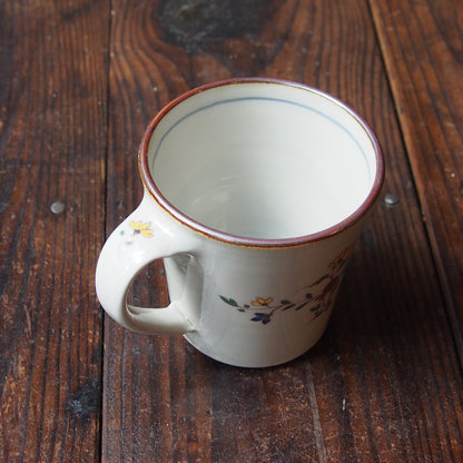 69　色絵花文マグ　大 | 志村和晃