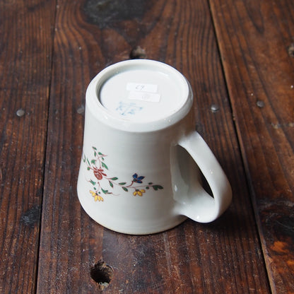 69　色絵花文マグ　大 | 志村和晃