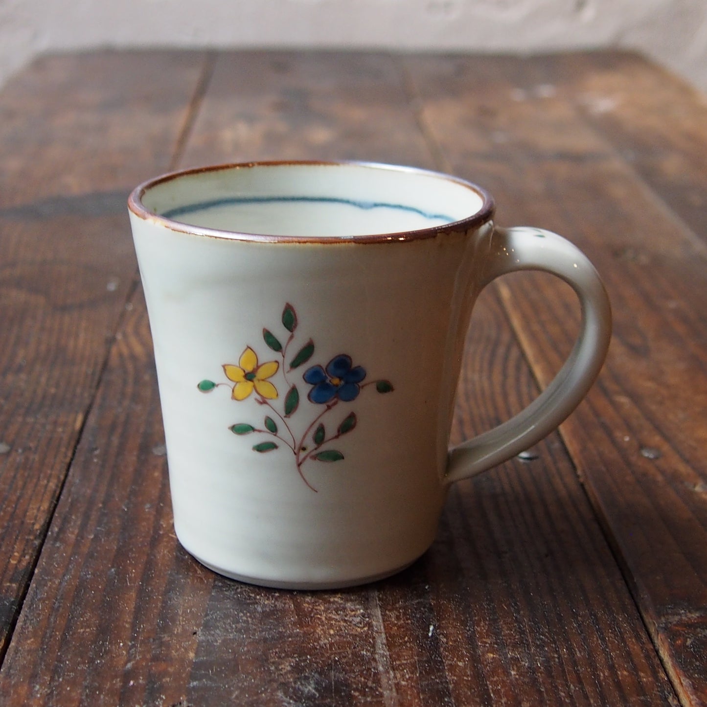 69　色絵花文マグ　大 | 志村和晃