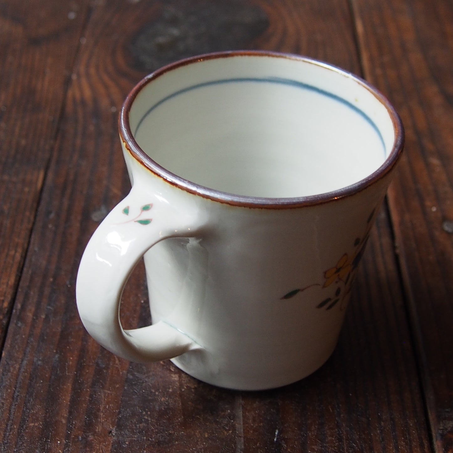 69　色絵花文マグ　大 | 志村和晃