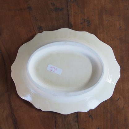 41-32 輪花オーバル小皿 | 梅本勇