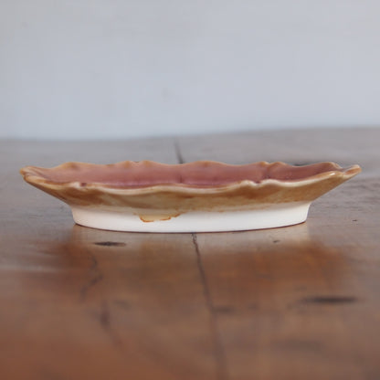 41-31 輪花オーバル小皿 | 梅本勇