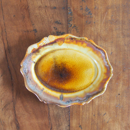 41-30 輪花オーバル小皿 | 梅本勇