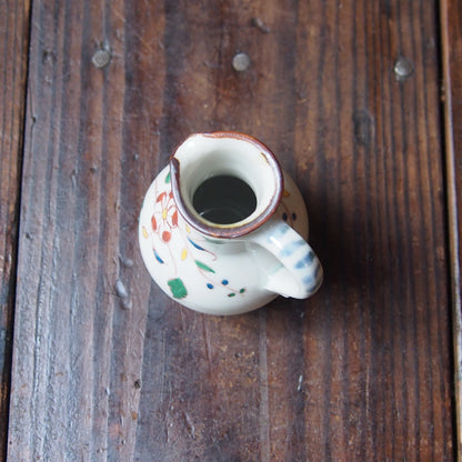 82　色絵花文ピッチャー | 志村和晃