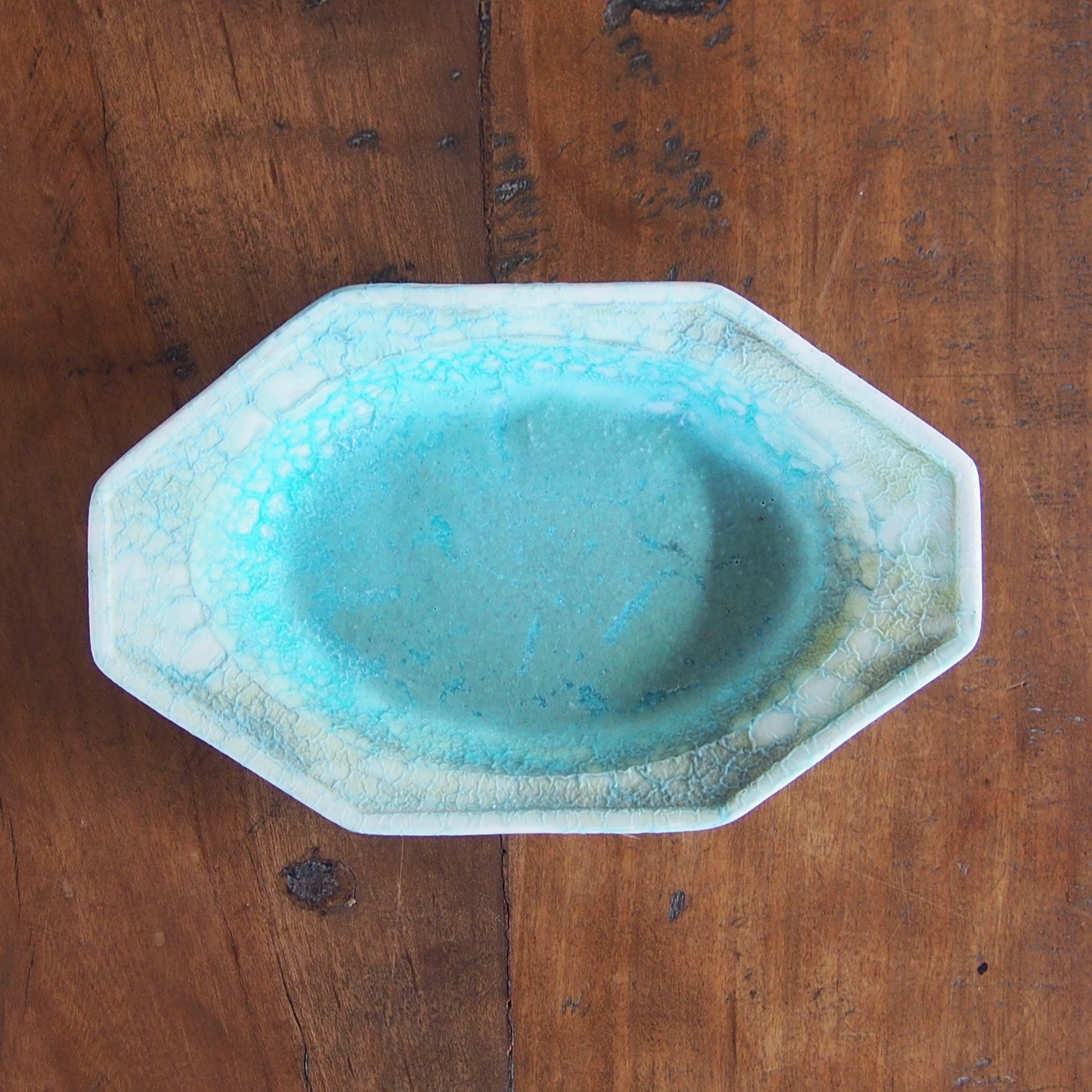 梅本勇　小皿　豆皿 梅本勇】44-1 八角オーバル豆皿 | 益子のギャラリー もえぎ – moegi