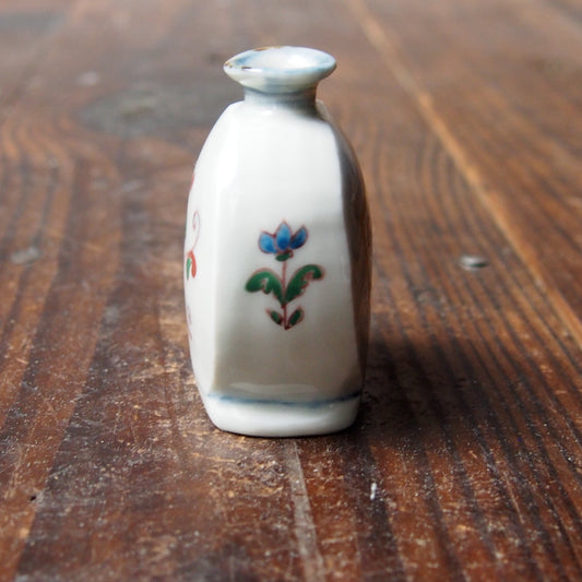 86　色絵ﾁｭｰﾘｯﾌﾟ文扁壷 | 志村和晃