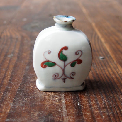 86　色絵ﾁｭｰﾘｯﾌﾟ文扁壷 | 志村和晃