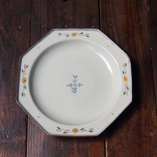 91　色絵唐草文ｵｸﾄｺﾞﾅﾙ7.5寸皿 | 志村和晃