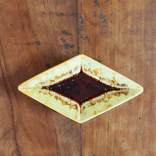 40-19 菱形豆皿 | 梅本勇