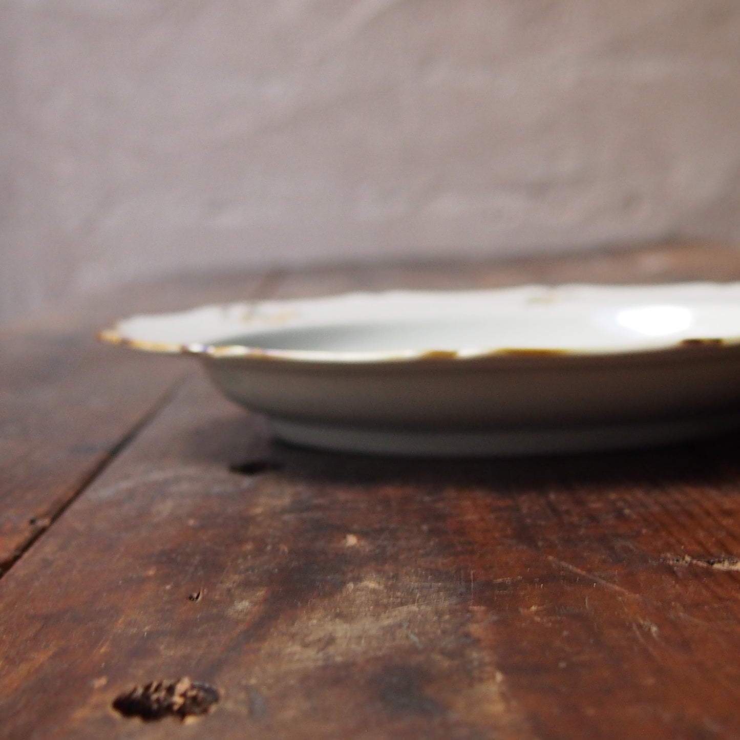 93　色絵花文輪花8寸皿　A | 志村和晃