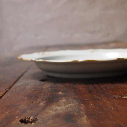 93　色絵花文輪花8寸皿　A | 志村和晃