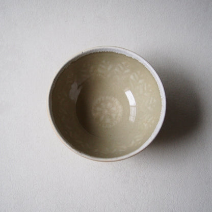8-1　彫り込み模様の茶碗 | 矢津田貴慧