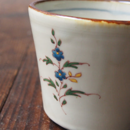 101　色絵花文マグ | 志村和晃