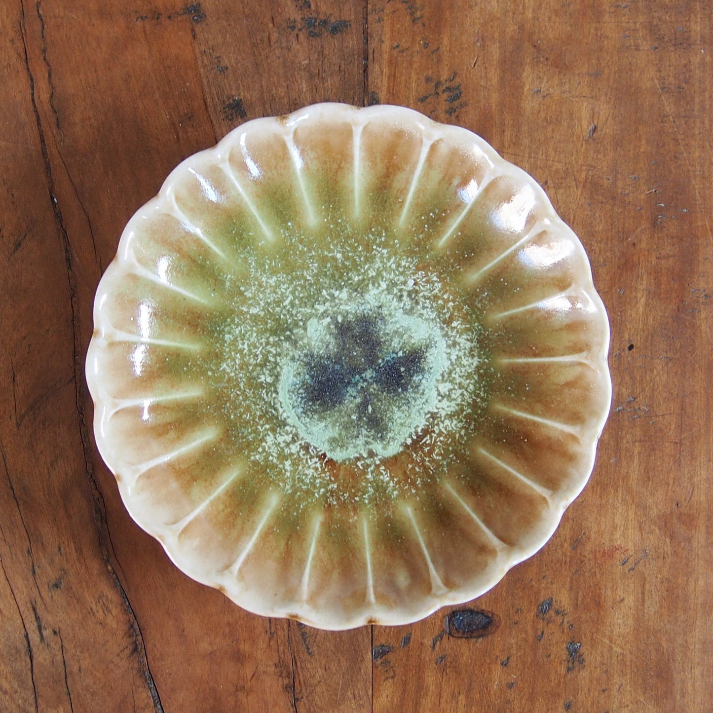 37-16 5寸ガーベラ皿 | 梅本勇