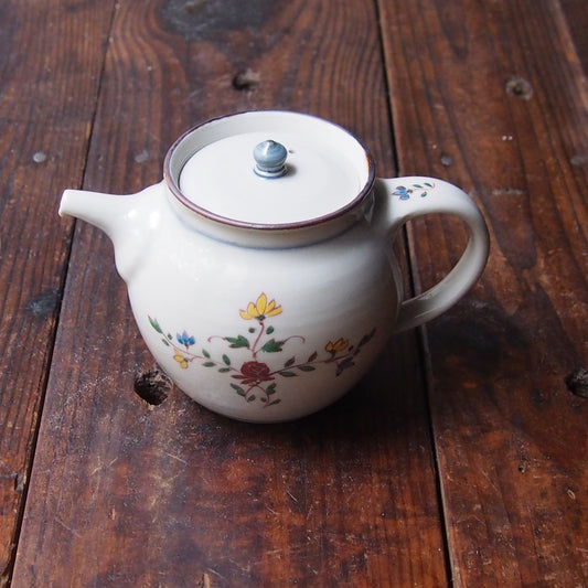 117　色絵花文ポット　D | 志村和晃