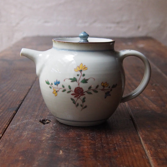 117　色絵花文ポット　D | 志村和晃