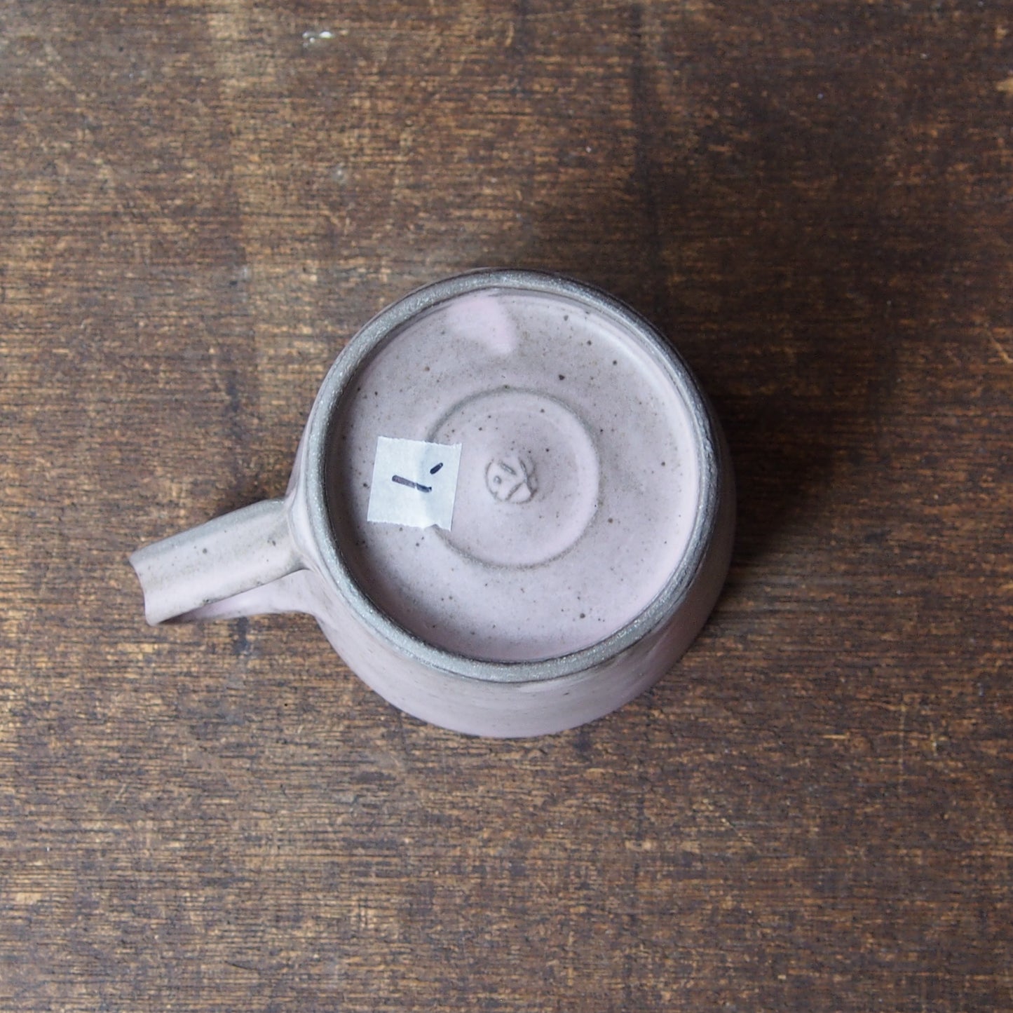 １．コーヒーカップ　ピンク