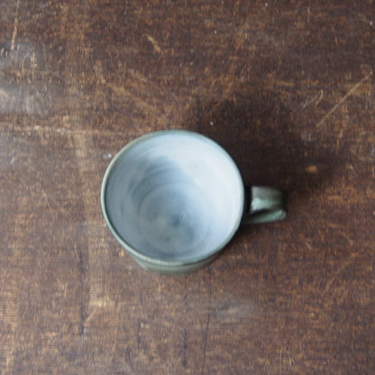 １．コーヒーカップ　グリーン