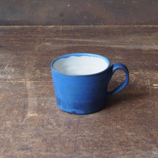 １．コーヒーカップ　ブルー