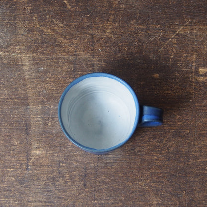 １．コーヒーカップ　ブルー