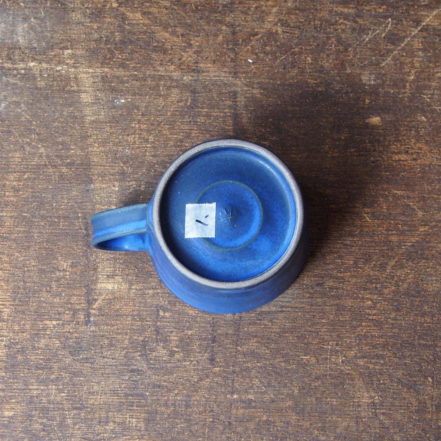 １．コーヒーカップ　ブルー