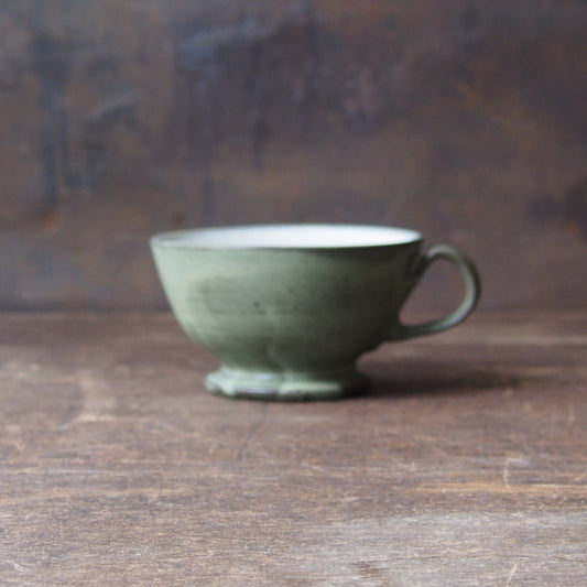 ３．スープカップ　グリーン