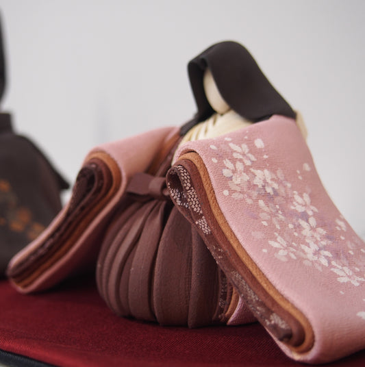 2　座り雛 ピンク･桜 | 澤りか