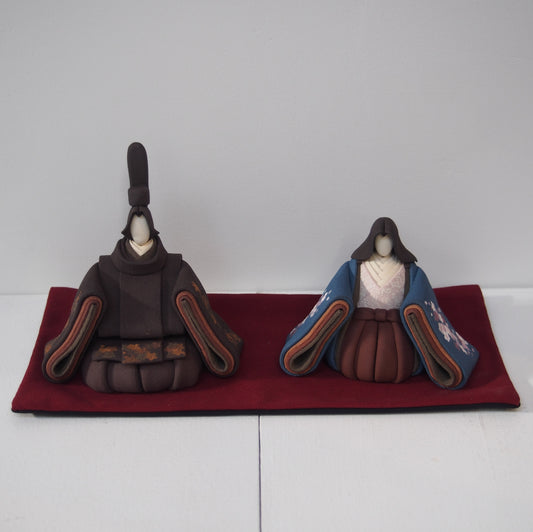 5　座り雛（小） 青 | 澤りか