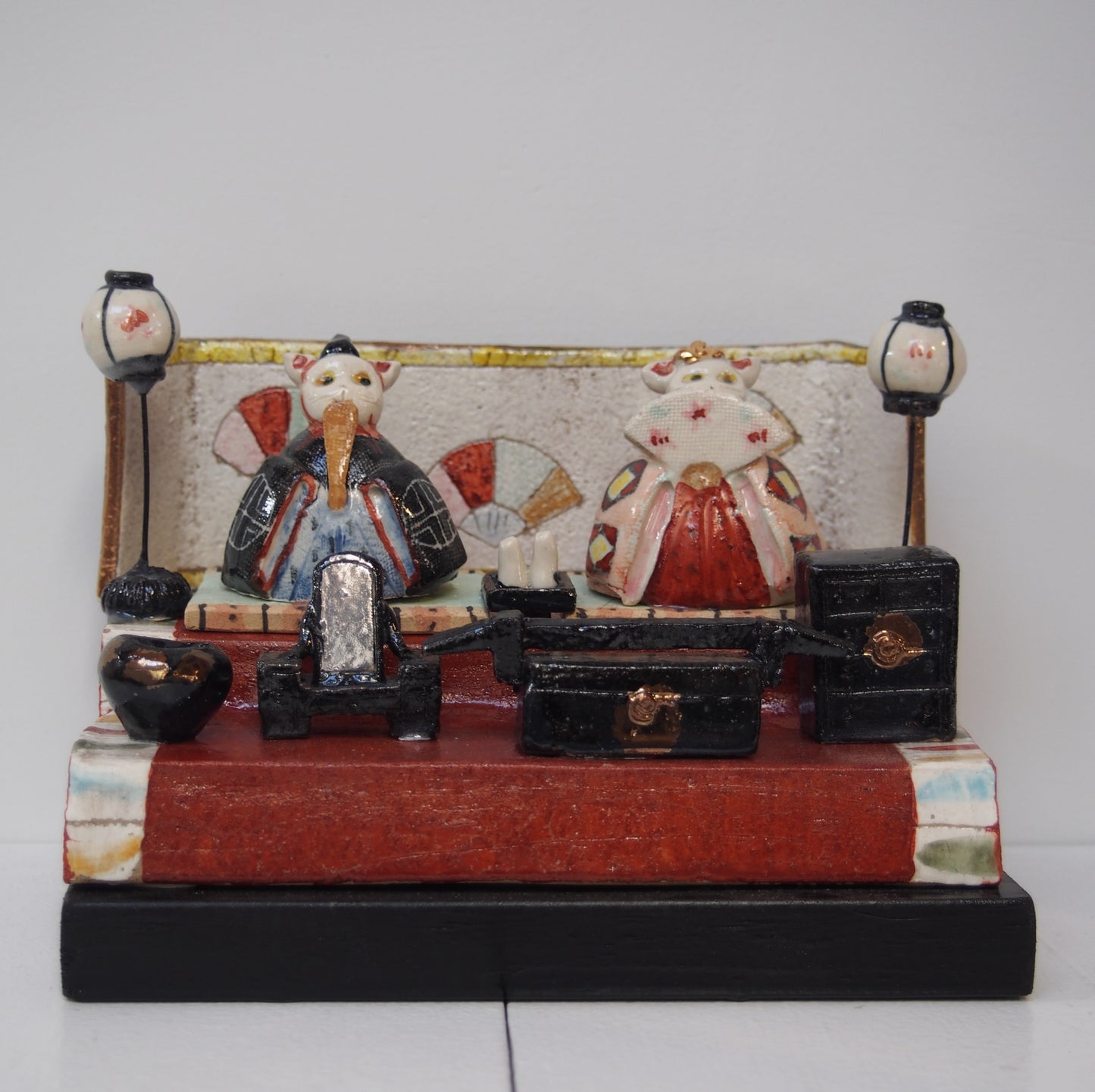 8　親王飾 ネコ | やなぎゆきお