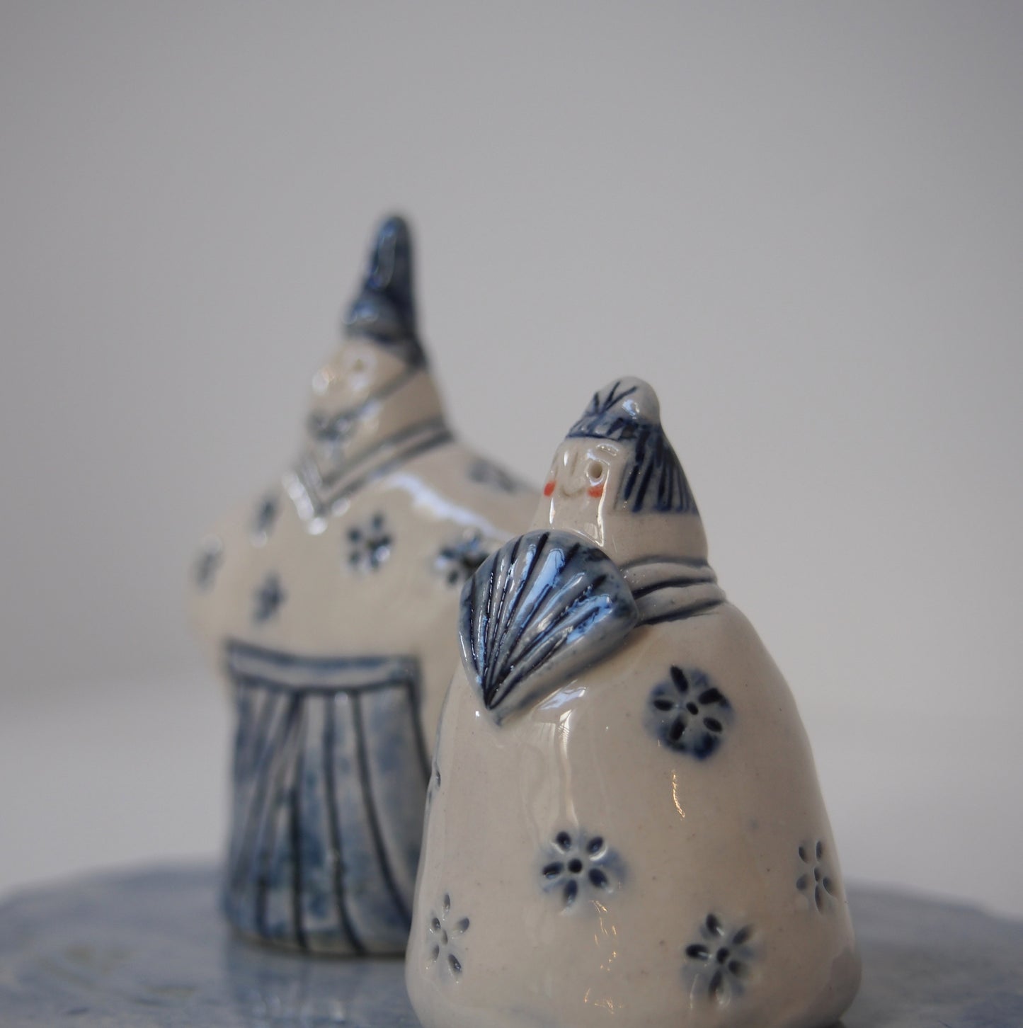 A　陶びな（呉須）L | 小園さやか