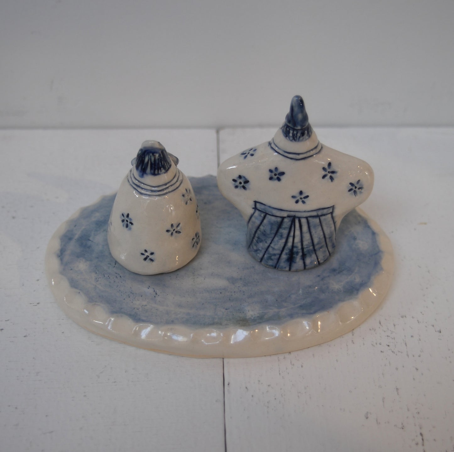 A　陶びな（呉須）L | 小園さやか