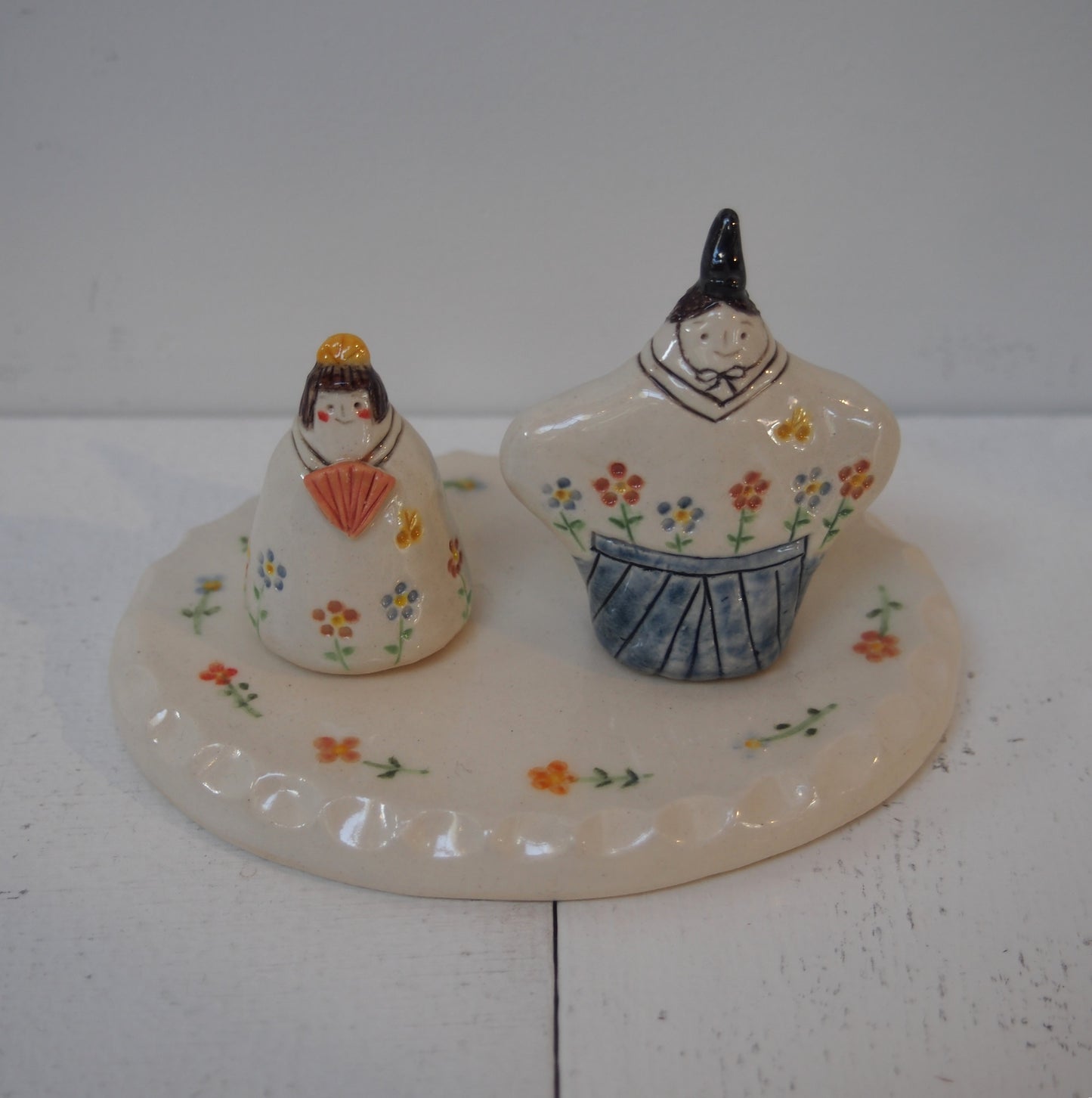 C　陶びな（花と蝶）M | 小園さやか