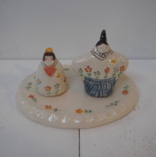 C　陶びな（花と蝶）M | 小園さやか