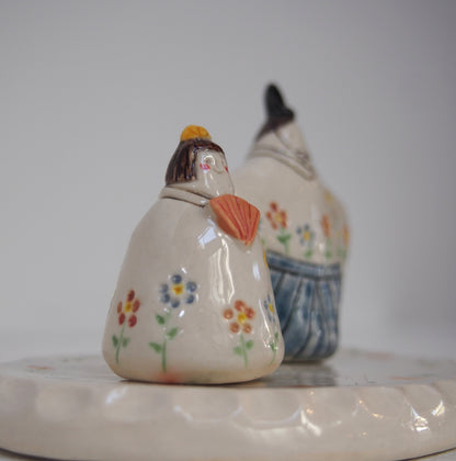 C　陶びな（花と蝶）M | 小園さやか