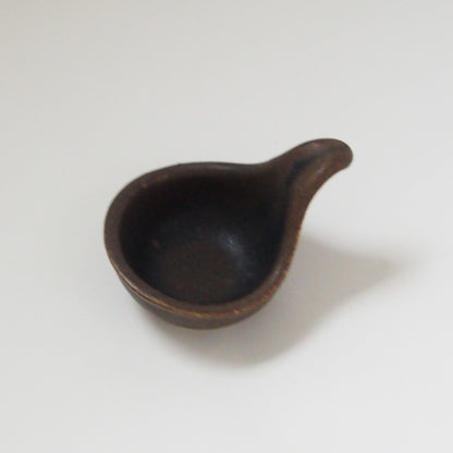 33 茶れんげ豆鉢