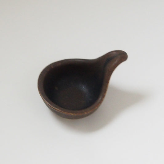 33 茶れんげ豆鉢