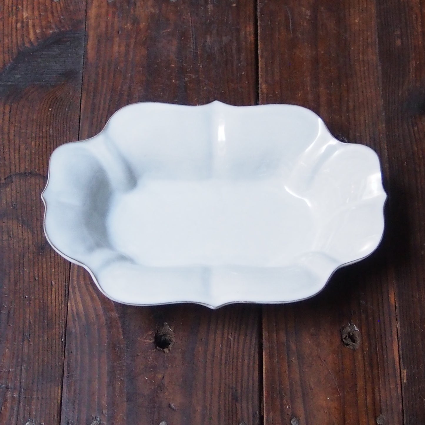 28　輪花長方鉢| 上國料正記